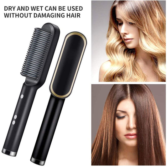 Hair Straightener with Massager