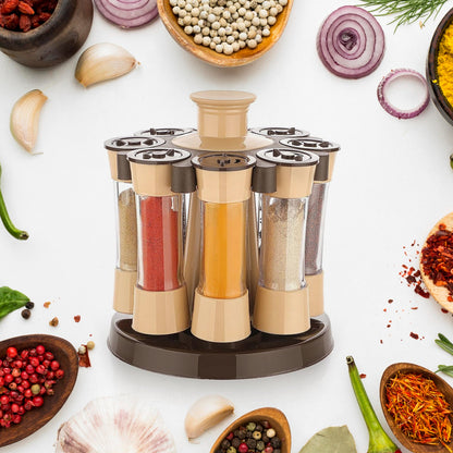 Revolving Spice Rack (8 Jars)