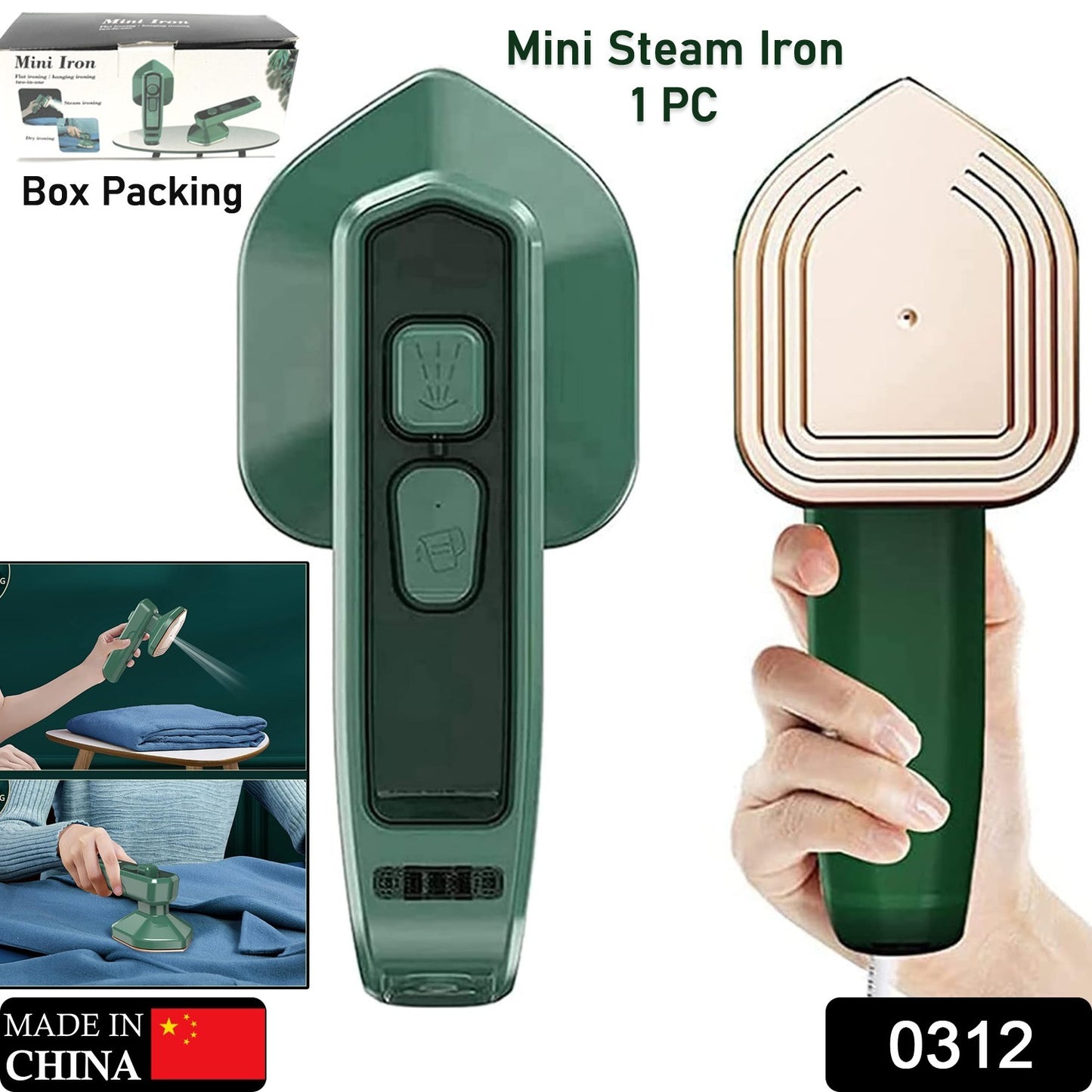 Portable Mini Iron Steamer