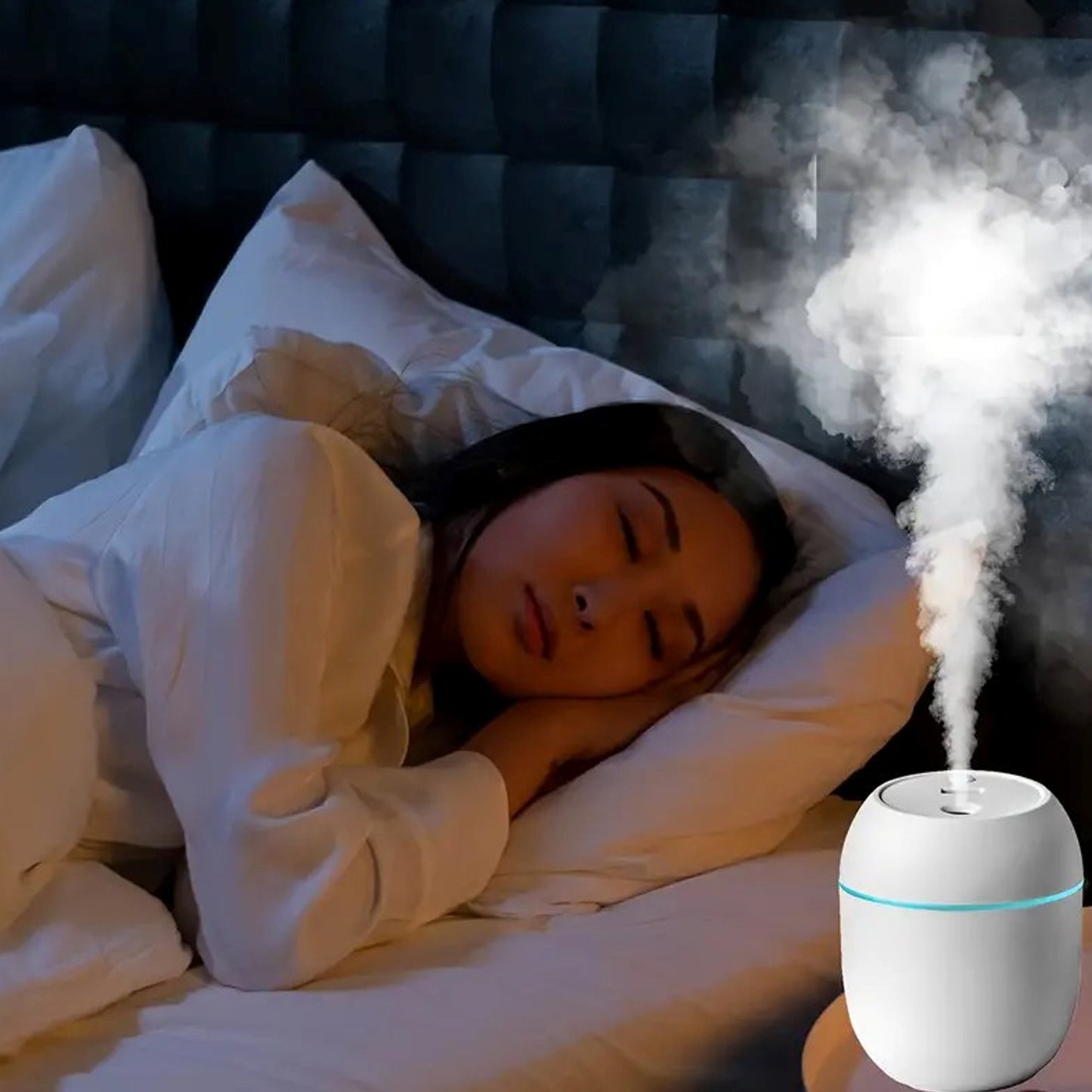 Portable Lighting Mini Humidifier