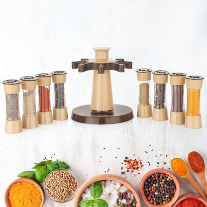 Revolving Spice Rack (8 Jars)