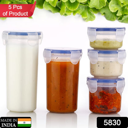 Plastic Round Airtight Food Storage Container