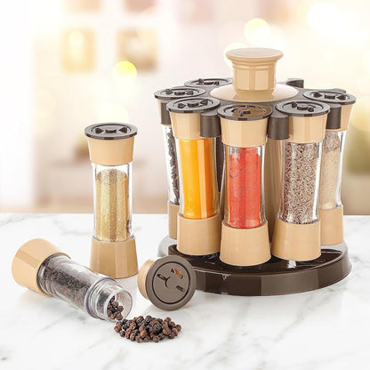 Revolving Spice Rack (8 Jars)