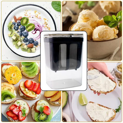 2 In 1 Multifunctional Yogurt Strainer With Storage Container