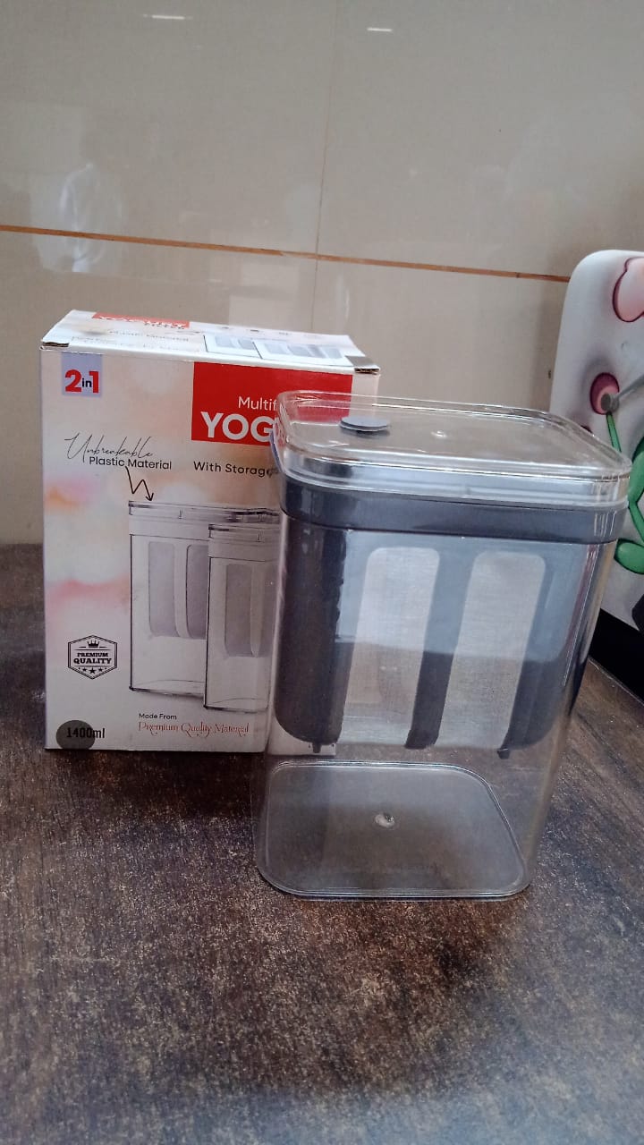 2 In 1 Multifunctional Yogurt Strainer With Storage Container