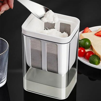 2 In 1 Multifunctional Yogurt Strainer With Storage Container