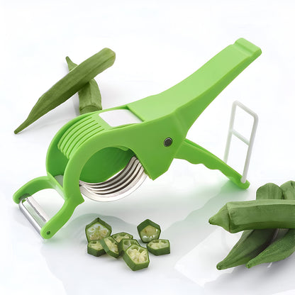 2-in-1 Vegetable Peeler And Slicer Tool