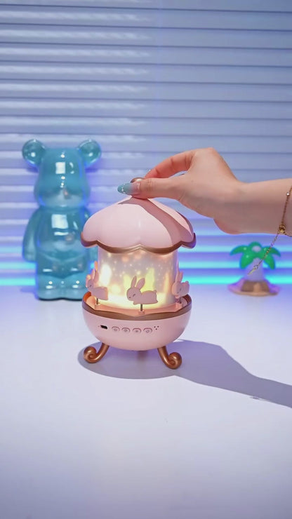 Night Light Rabbit Sky Projector for Kids